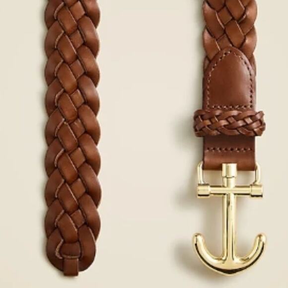 J.Crew Anchor-Buckle Belt – Italian Leather – XS/S – NWT - Picture 3 of 3